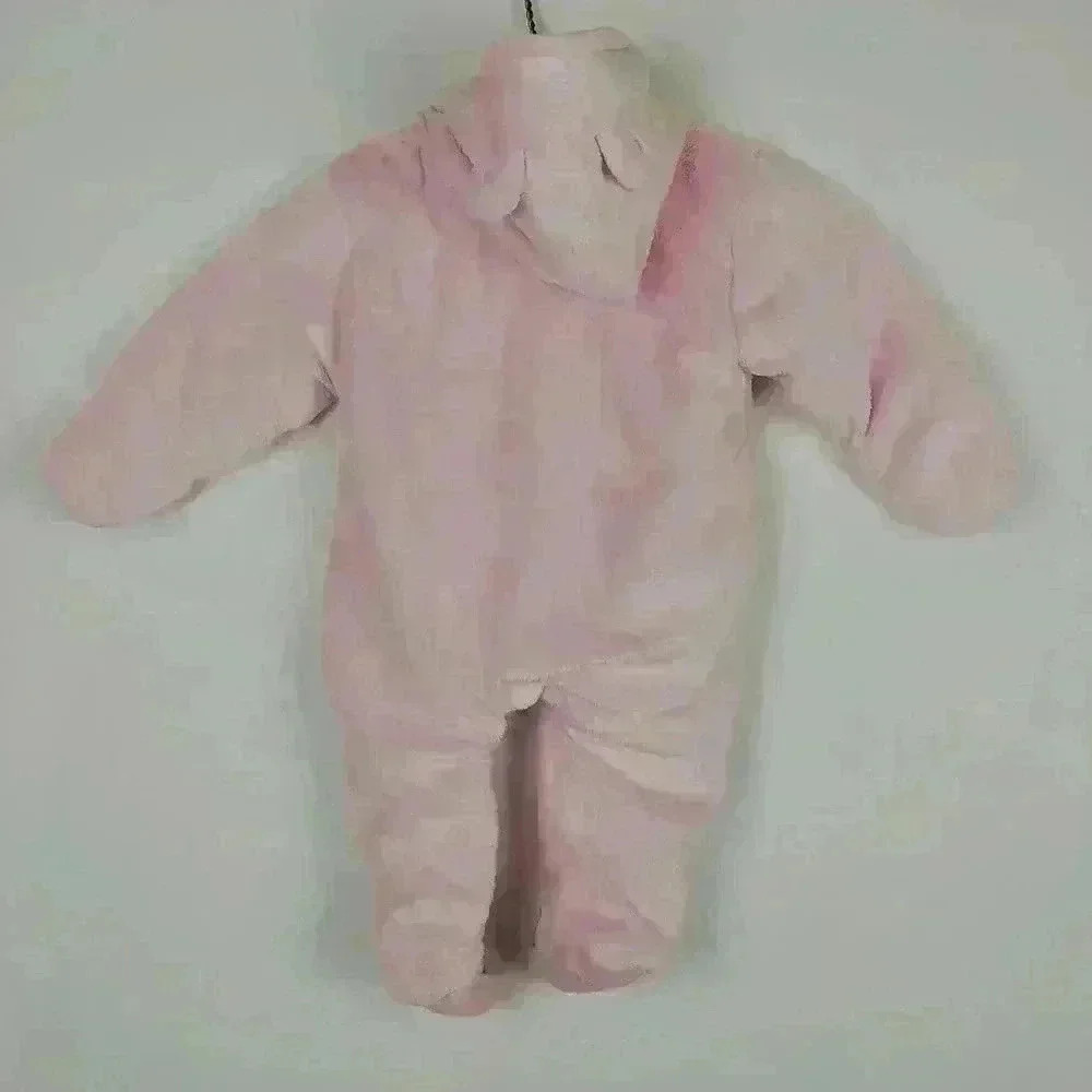 Bunting Girl 6 months Winter Coverall Zip Outfit - Picture 2 of 5